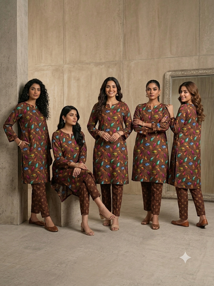 2-PIECE DIGITAL PRINTED UNSTICH SUIT