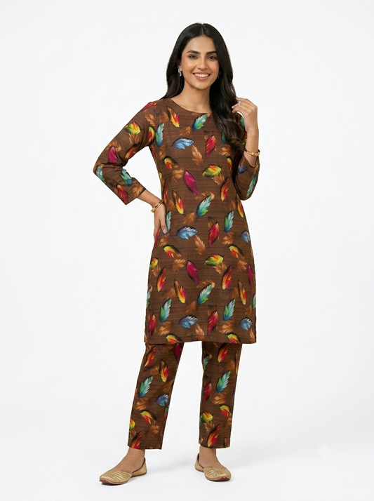 2-PIECE DIGITAL PRINTED UNSTICH SUIT
